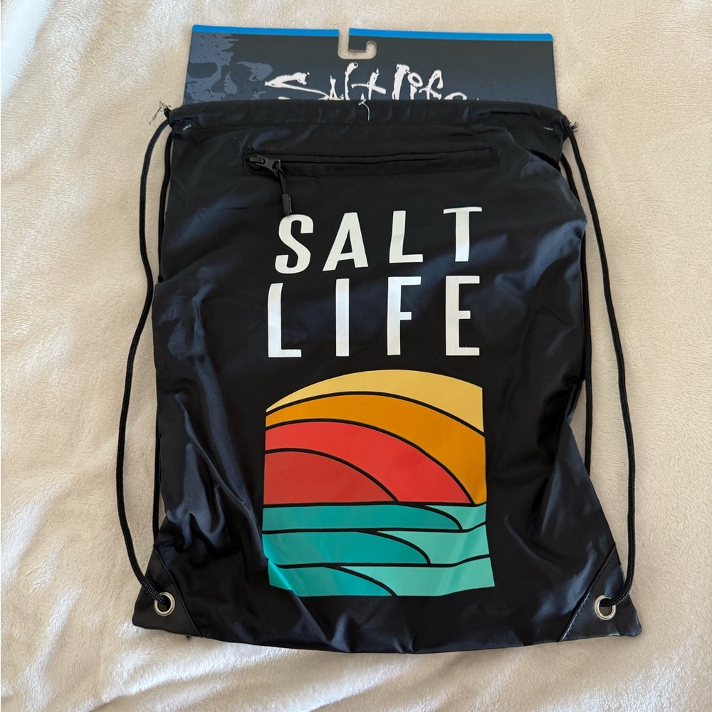 Salt Life Drawstring Bag